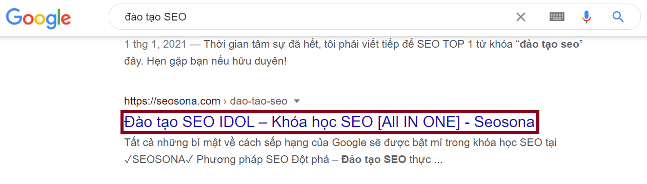 Tieu de bai viet chuan SEO khong qua 60 ky tu