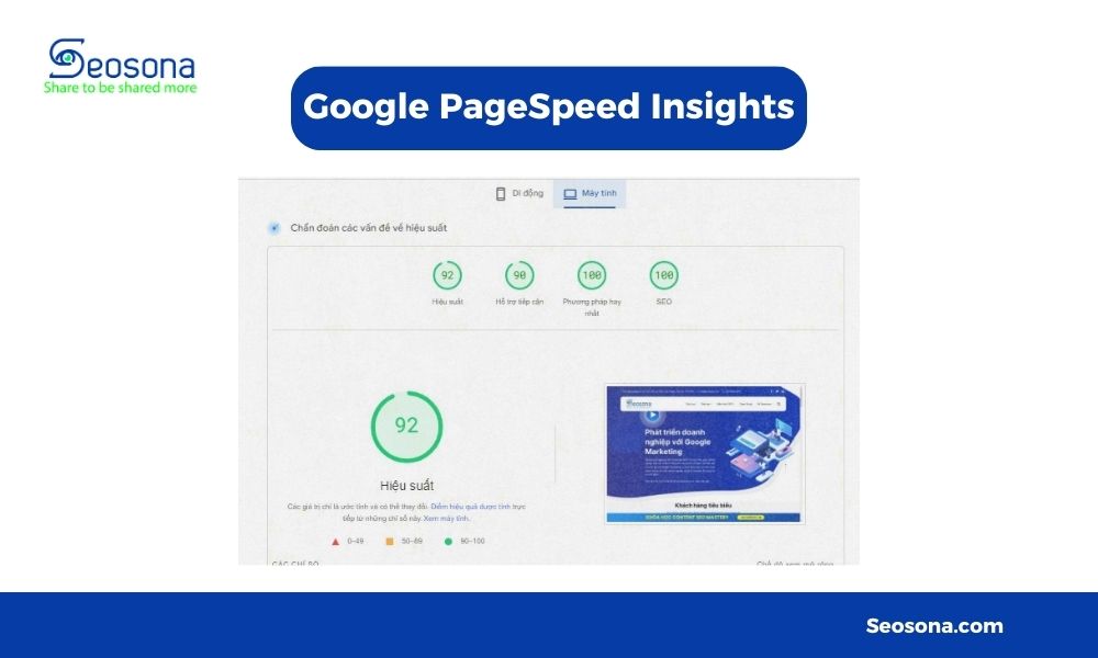 google pagespeed insights 1