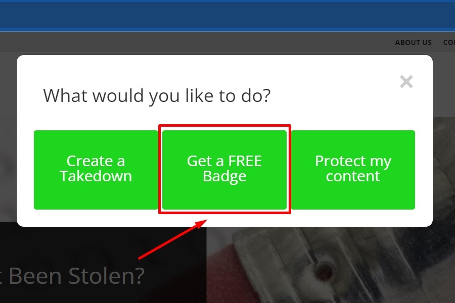 DMCA là gì? Cách đăng ký DMCA bảo vệ website cực đơn giản 17 Chọn lý do đăng ký DMCA