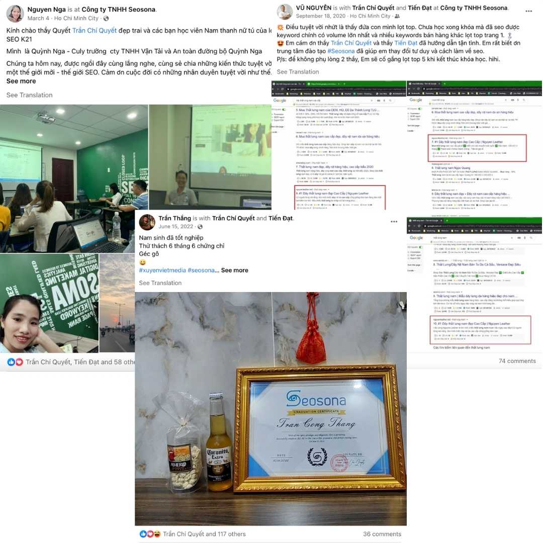 Hướng dẫn 17 kỹ thuật tối ưu Off-page SEO hiệu quả 2025 46 reviews về SEOSONA trên facebook