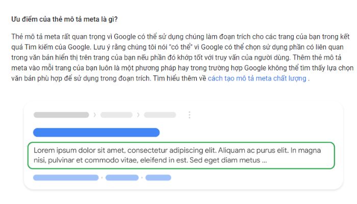 SEO Onpage là gì? 26 Tiêu chi tối ưu SEO Onpage từ cơ bản đến nâng cao 68 uu-diem-the-meta