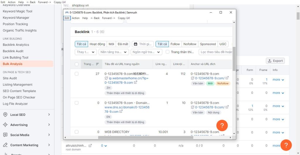 PBN là gì? 3 bước xây dựng Private Blog Networks từ A - Z 32 Các backlink của các domain