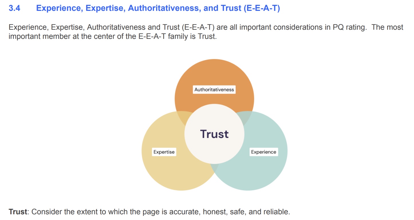 EEAT là gì? Tất tần tật về tiêu chí SEO quan trọng nhất của Google 2025 16 google tập trung vào trust