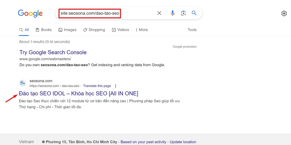 Google index là gì? 8 cách giúp Google index website siêu nhanh 10 Kiểm tra Google index của một URL cụ thể