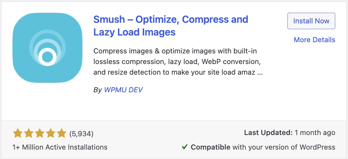 Top 10+ plugin SEO WordPress tốt nhất hiện nay 23 Smush plugin seo wp