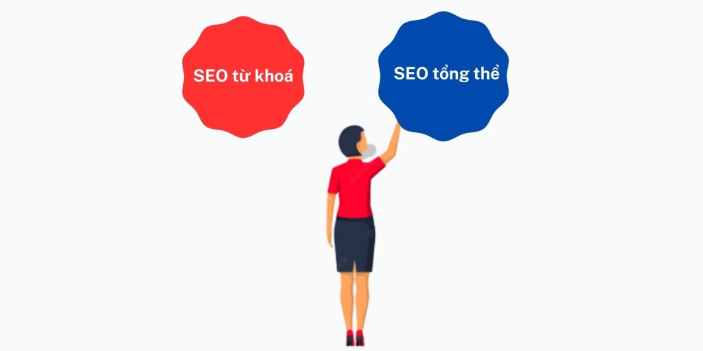 SEO tổng thể là gì? Quy trình 8 bước SEO tổng thể hiệu quả 2025 16 So sánh SEO tổng thể và SEO từ khoá