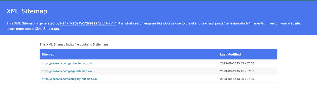 Sitemap là gì? Cách tạo và khai báo Google dễ dàng nhất 20 ví dụ về xml sitemap