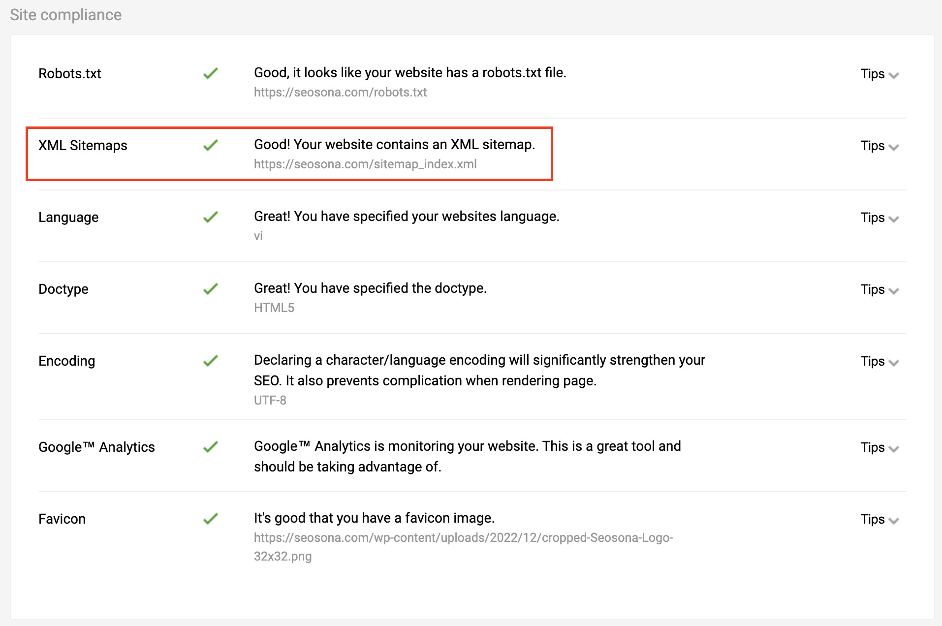 Sitemap là gì? Cách tạo và khai báo Google dễ dàng nhất 23 xem xml sitemap bằng seoquake