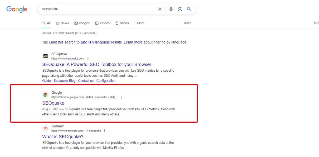 Meta Description là gì? 10 cách viết Meta Description hay 32 tìm kiếm từ khóa “ seoquake”