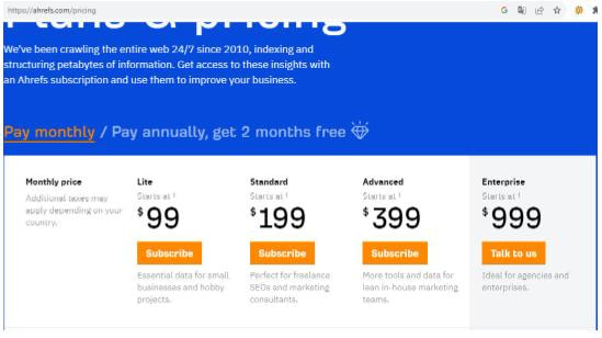 Top 7 công cụ Check traffic website tốt nhất SEOer không nên bỏ qua 13 Ahrefs