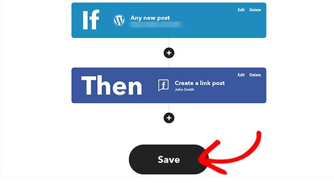IFTTT là gì? 9 Cách sử dụng IFTTT trong SEO mới nhất 2025 29 nhấp vào nút 'Lưu' để lưu cài đặt của bạn.