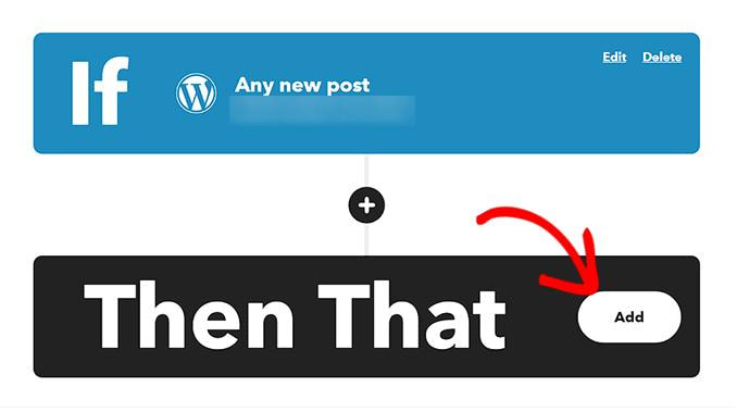 IFTTT là gì? 9 Cách sử dụng IFTTT trong SEO mới nhất 2025 27 nhấp vào nút 'Thêm' bên cạnh tùy chọn 'Sau đó'.