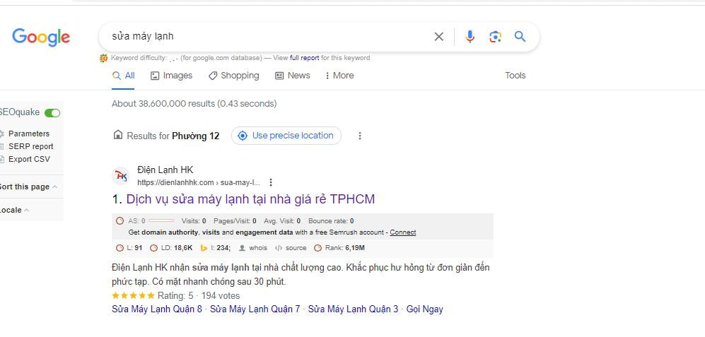 Meta Description là gì? 10 cách viết Meta Description hay 34 Ví dụ mình tìm kiếm nơi sửa máy lạnh