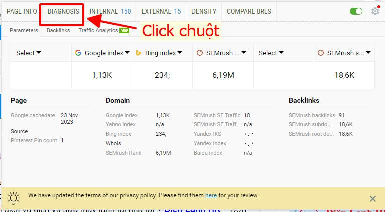 Meta Description là gì? 10 cách viết Meta Description hay 36 Chọn vaò mũi tên trên góc phải màn hình