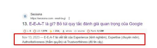 Meta Description là gì? 10 cách viết Meta Description hay 25 Ví dụ về trang web Seosona,
