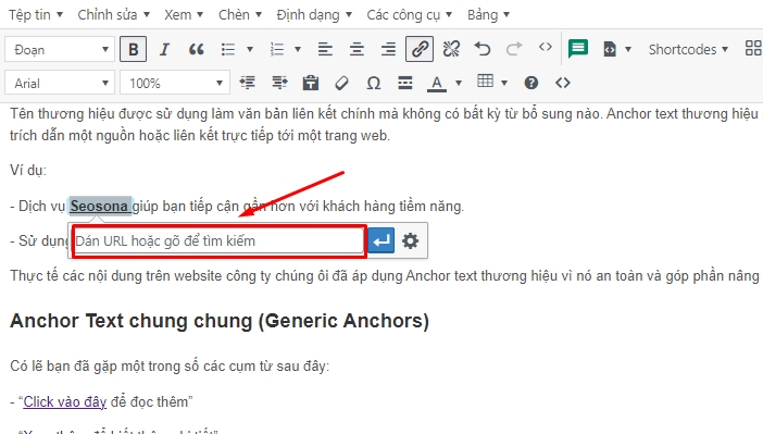 anchor text 10