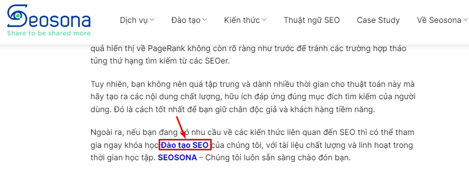 anchor text chinh