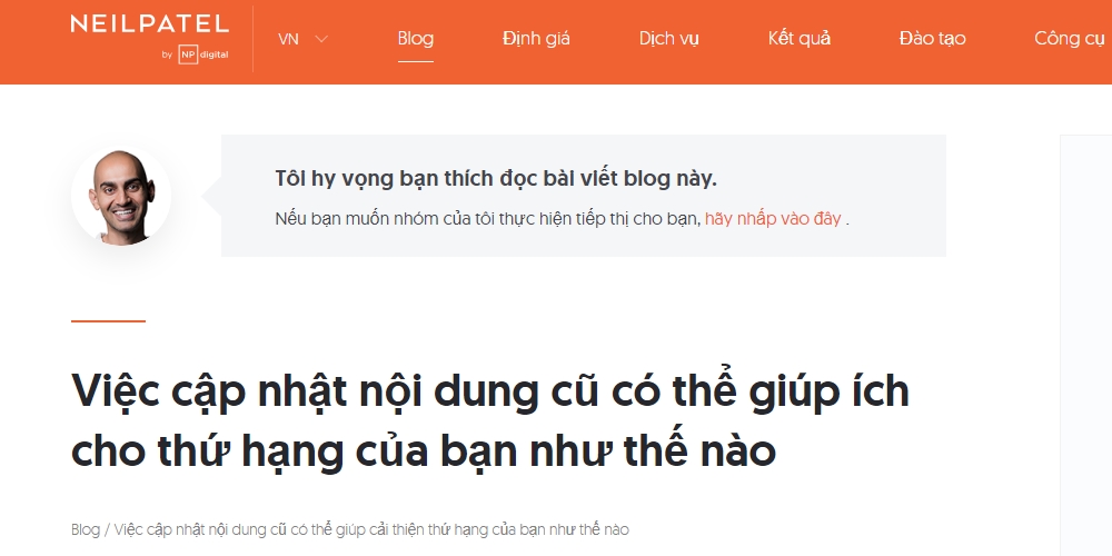 Top 15 cách tăng traffic website hiệu quả nhất 2025 22 Bài viết của Neil Patel