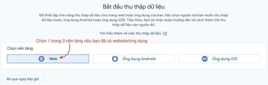 Google Analytics là gì? Hướng dẫn sử dụng Google Analytics đơn giản 45 chọn luồng trong google analytics