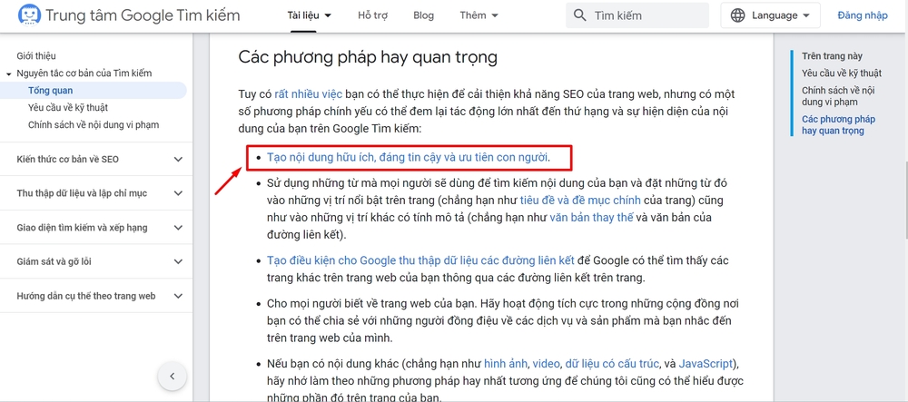 SEO mũ trắng vs SEO mũ đen - Nên lựa chọn trường phái SEO nào? 15 Hướng dẫn của Google
