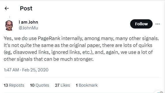 pagerank 8