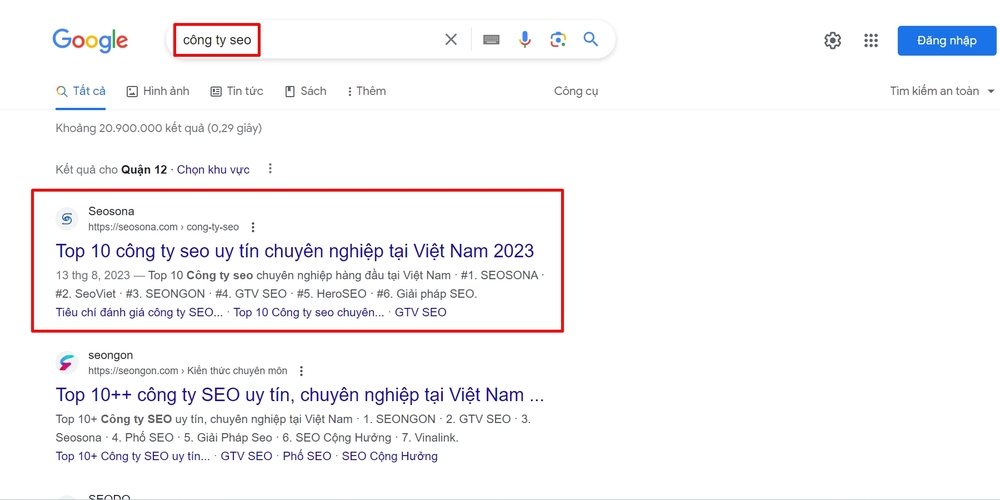 Marketing Online là gì? Tìm hiểu Marketing Online từ A - Z 26 Seosona đang giữ TOP 1 từ khóa công ty seo trên Google