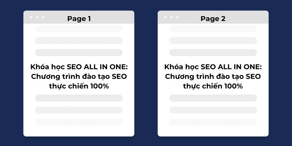 Duplicate content là gì? Nguyên nhân, ảnh hưởng & cách khắc phục 11 Ví dụ về duplicate content