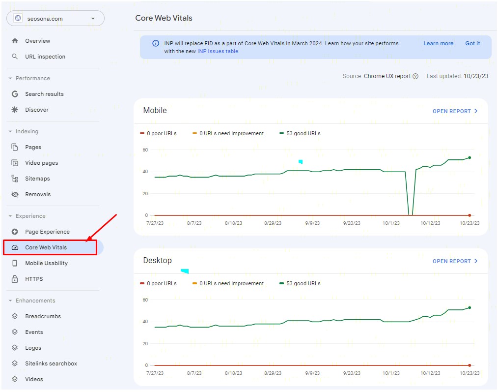 Core Web Vitals 1