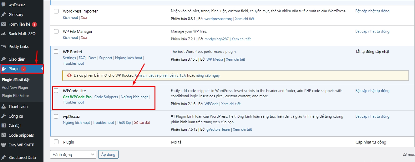Schema Markup là gì? Chiến lược SEO hiệu quả giúp tăng thứ hạng website 65 Plugin snippets 1