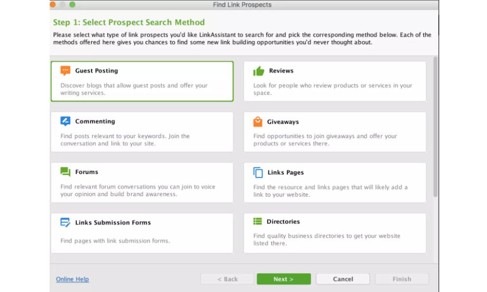 SEO PowerSuite là gì? Hướng dẫn sử dụng chi tiết bộ công cụ SEO 11 LinkAssistant