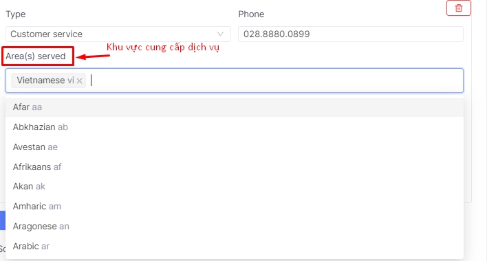 Schema Markup là gì? Chiến lược SEO hiệu quả giúp tăng thứ hạng website 52 Thong tin organization 4