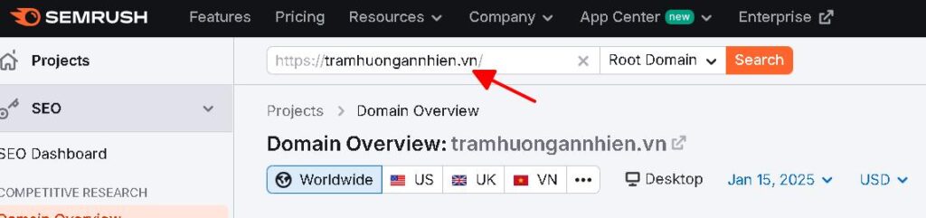TOP 11 kỹ năng SEO giúp bạn đột phá trong năm 2025 19 sự dụng công cụ semrush để nghiên cứu từ khóa hạt giống