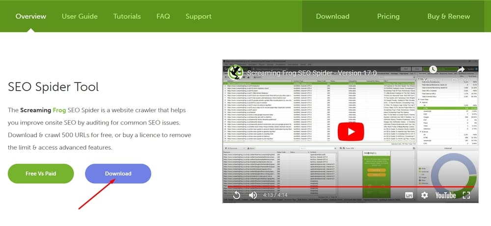 Screaming frog là gì? Cách sử dụng Screaming frog cơ bản cho SEO 17 Download phần mềm Screaming Frog