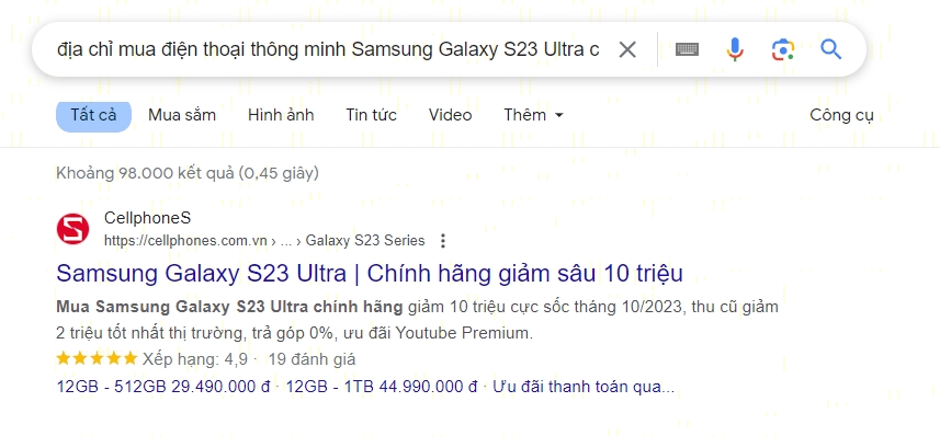 tu khoa dai