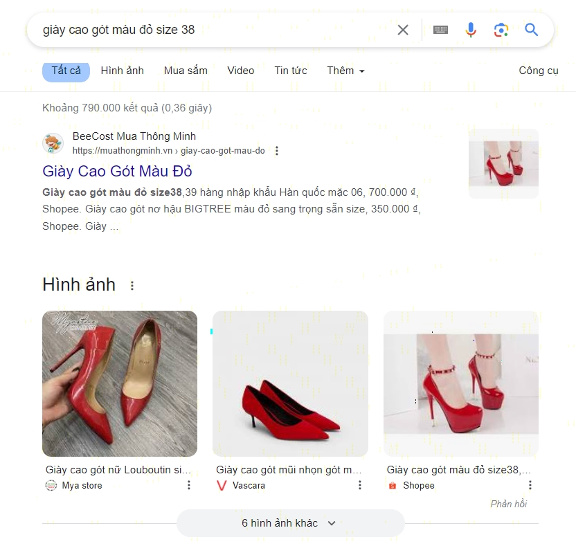 tu khoa xac dinh san pham